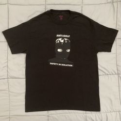 Golf Wang Isolation Tee Black Large (WORN ONCE)