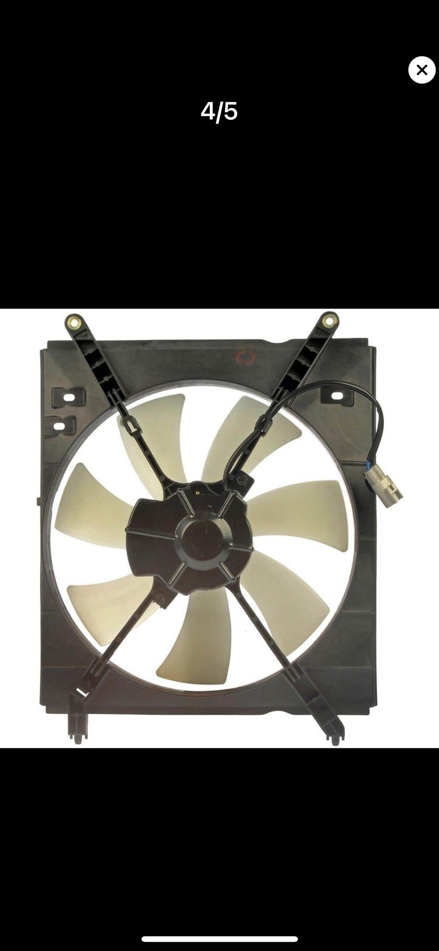 Dorman 620-543 Passenger Side Engine Cooling Fan Assembly Compatible with Select Toyota Models