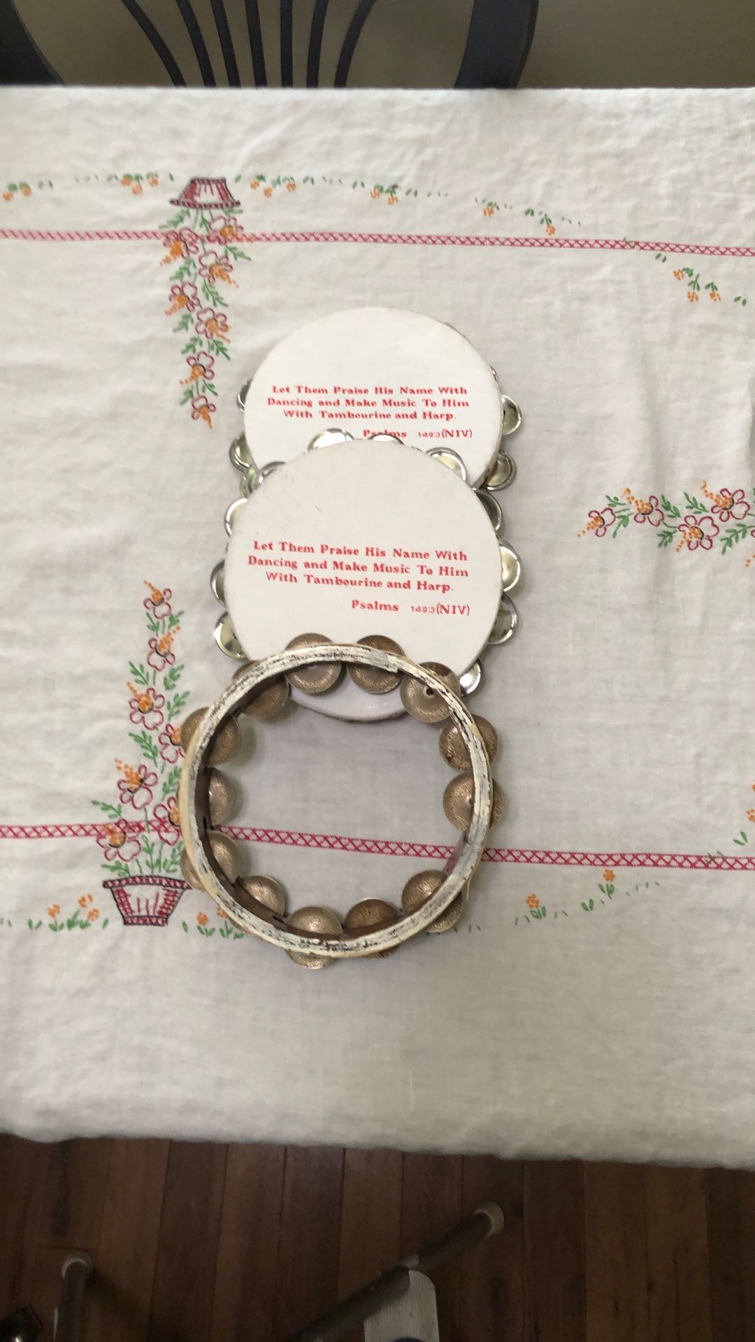 Tambourines $4.00 Each