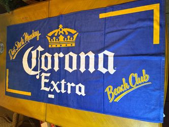 Corona Extra Diet Starts Monday XL Beach Club Towel