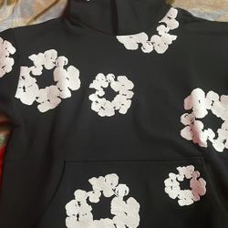 Denim Tear Sweater Black And White
