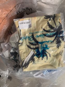 T-shit ( Beach Time ) !! 100 Piece  In Bags 