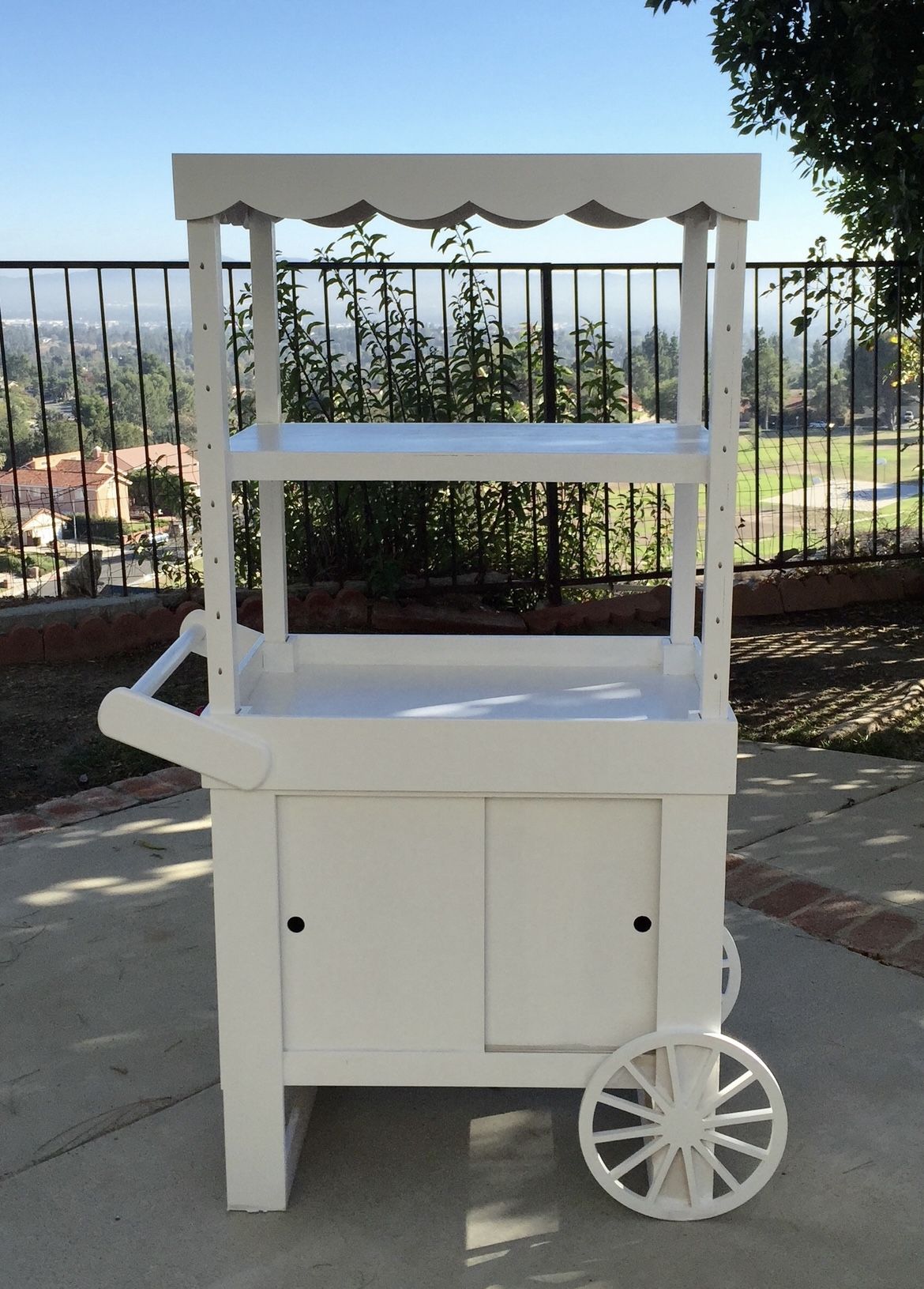 Snack Cute Wooden Cart