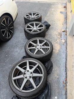 19” Vossen Wheel and Tire CV7