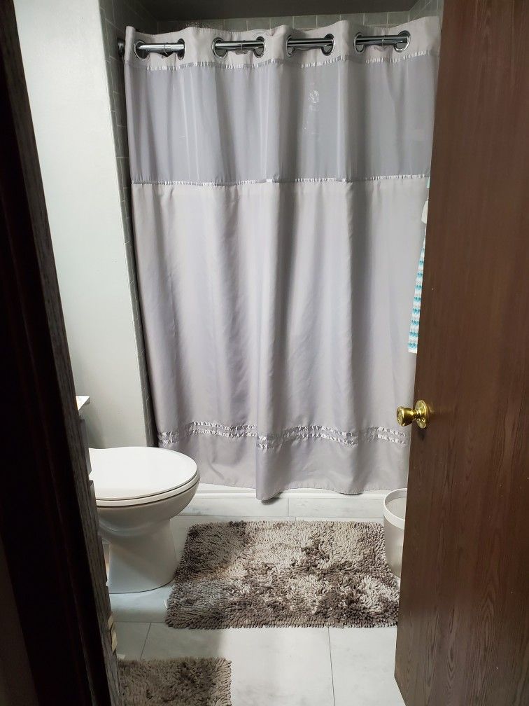 Shower Curtain And Rugs