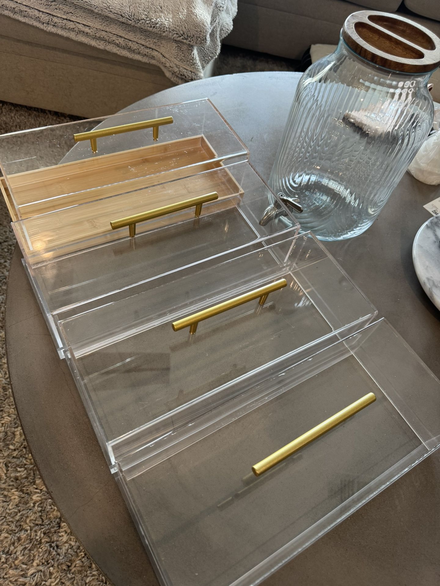 Cake Trays And Beverage Dispenser