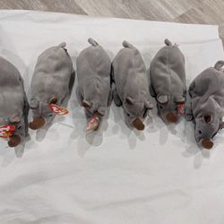 Ty Beanie baby Spike the Rhino