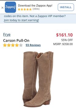 Brand New Suede FRYE boots