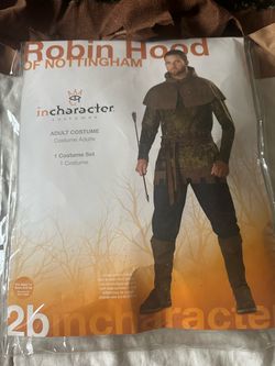 Men’s Robin Hood costume Size Medium