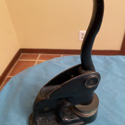 Antique Cast Iron Seal Stamp Embosser