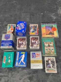 Sports Card Sets!  Price Is For All Pictured!