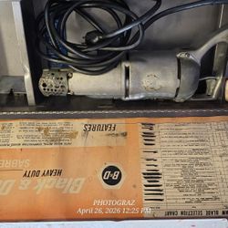 Vintage black and Decker sawzall
