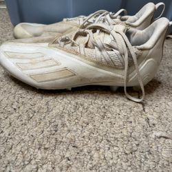 ADIDAS MEN’S SIZE 11 ADIZERO FOOTBALL CLEATS 