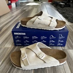 Women’s Birkenstock Zurich BS Sandals - Suede Leather - Size 8