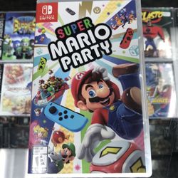 Super Mario Party Switch $35 Gamehogs 11am-7pm
