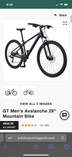 Mens Xl Get Avalanche All Terrain Mountain Bike 29 Inch Size xL