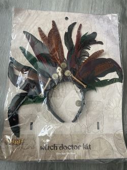 Spirt halloween Feather Headband
