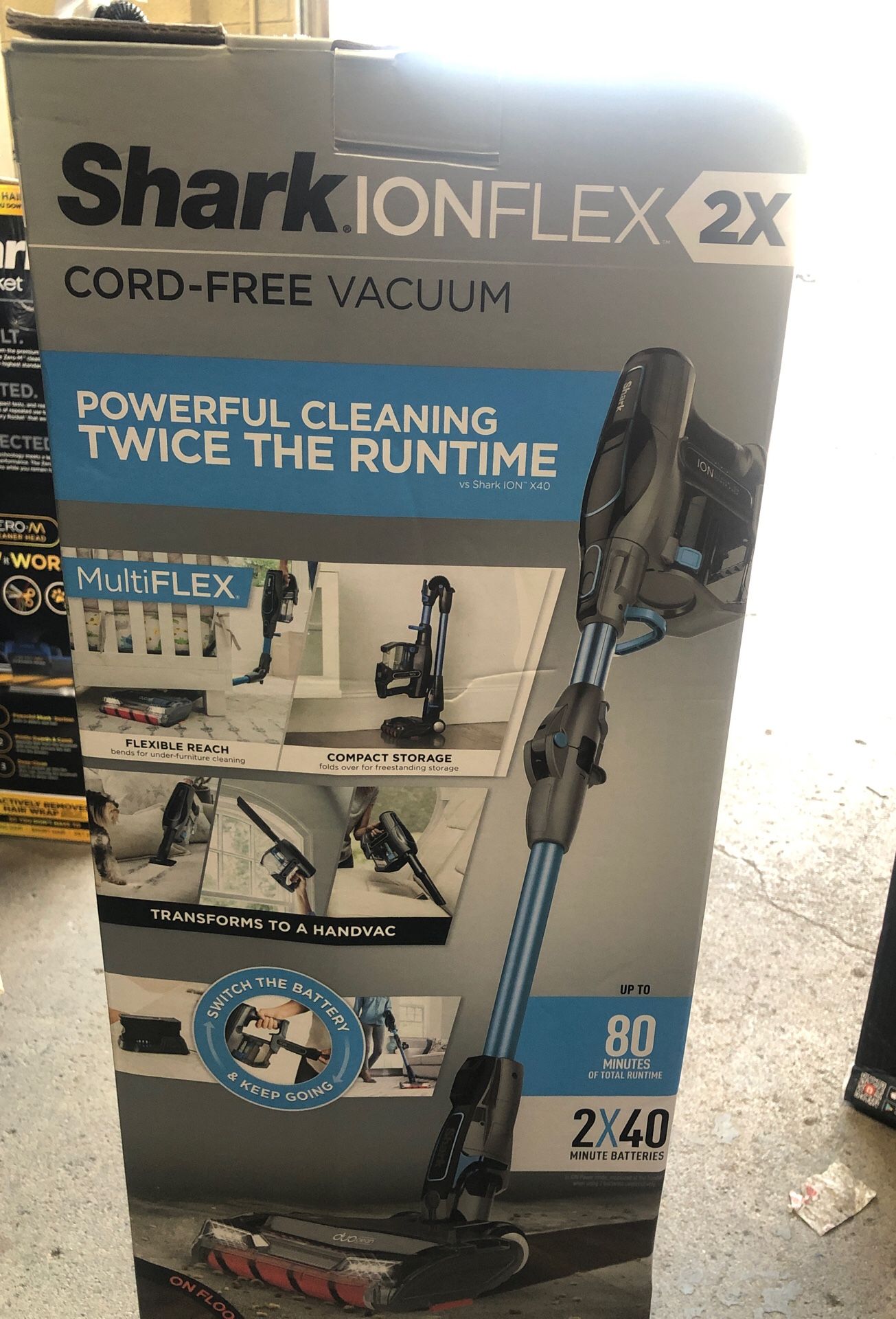 Shark IonFlex 2x vacuum