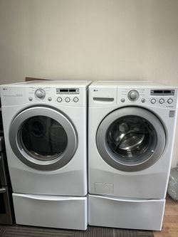 LG washer and dryer