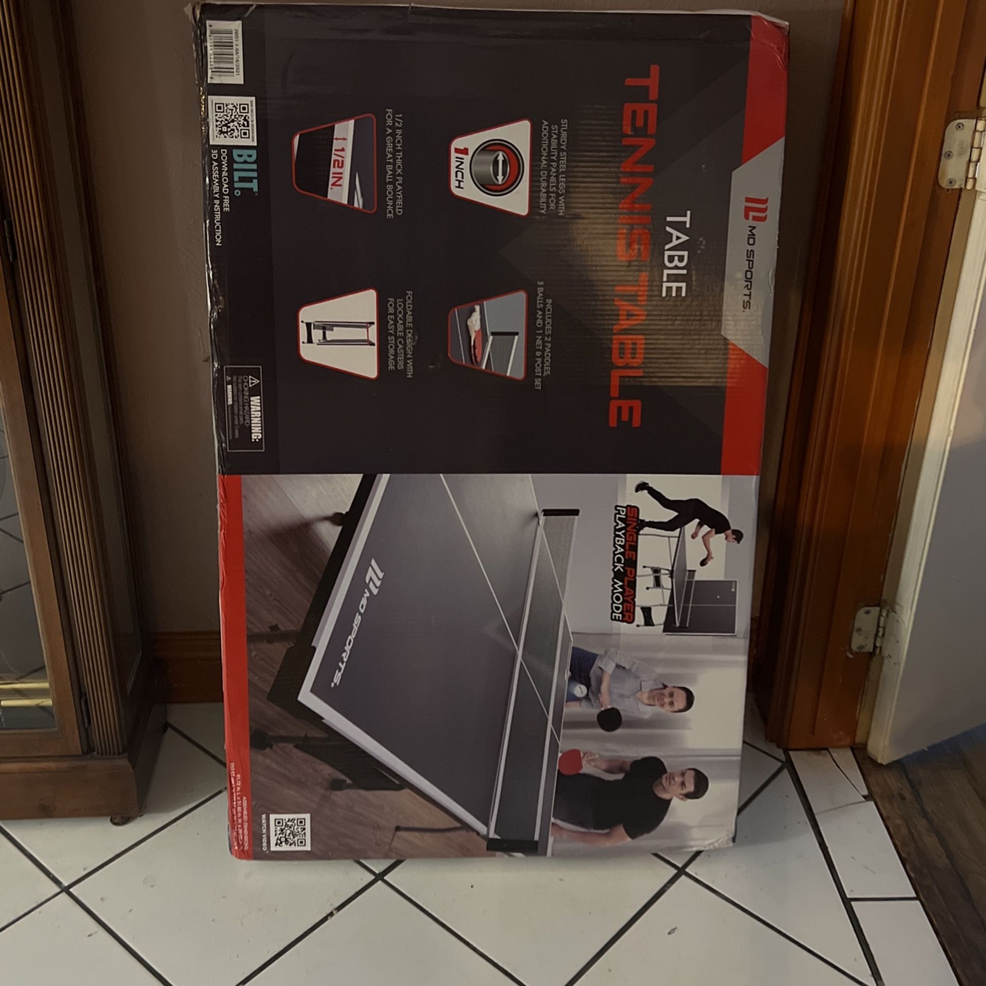 MD Sports Table Tennis Table Sports & Outdoors