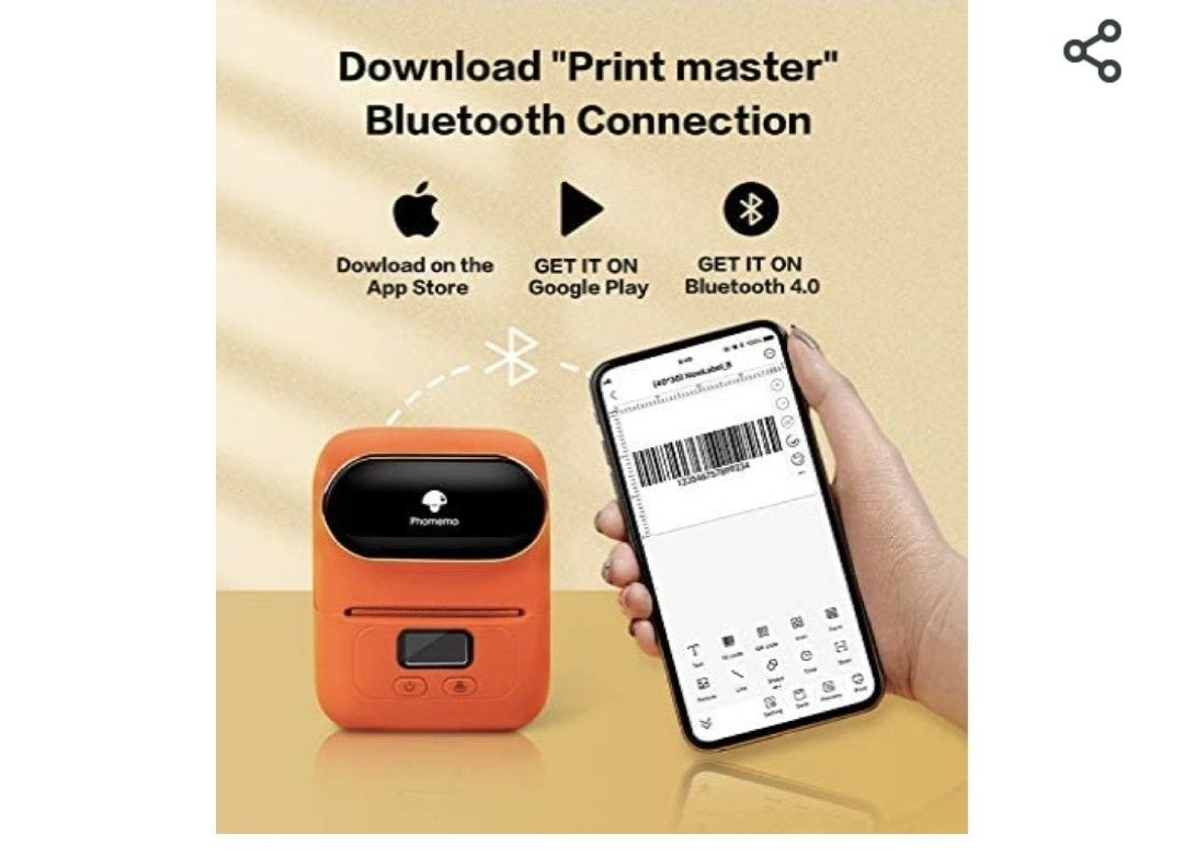 Thermal Label Printer "Phomemo"