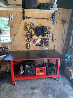 3’x6’ Heavy Duty Metal Work Bench