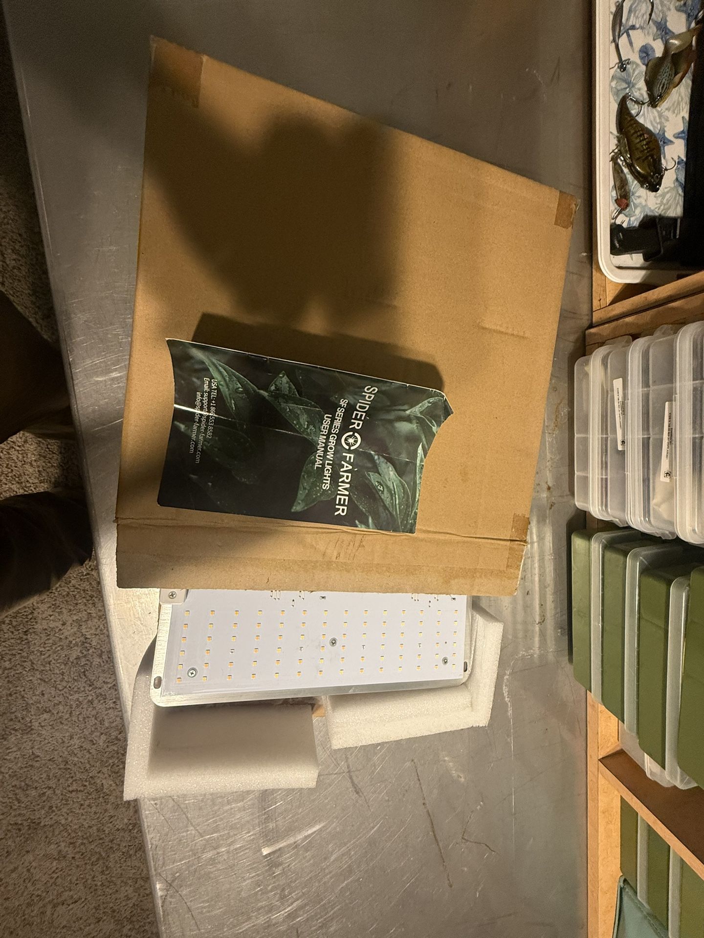 Spider Farmer Sf1000d Grow Light. LED