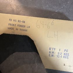 1965/66 Mustang Parts