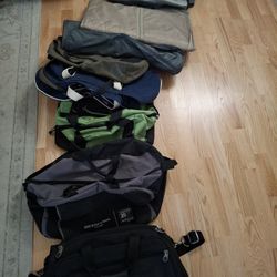 Ruffles, Backpacks, And Luggage Garment Bags