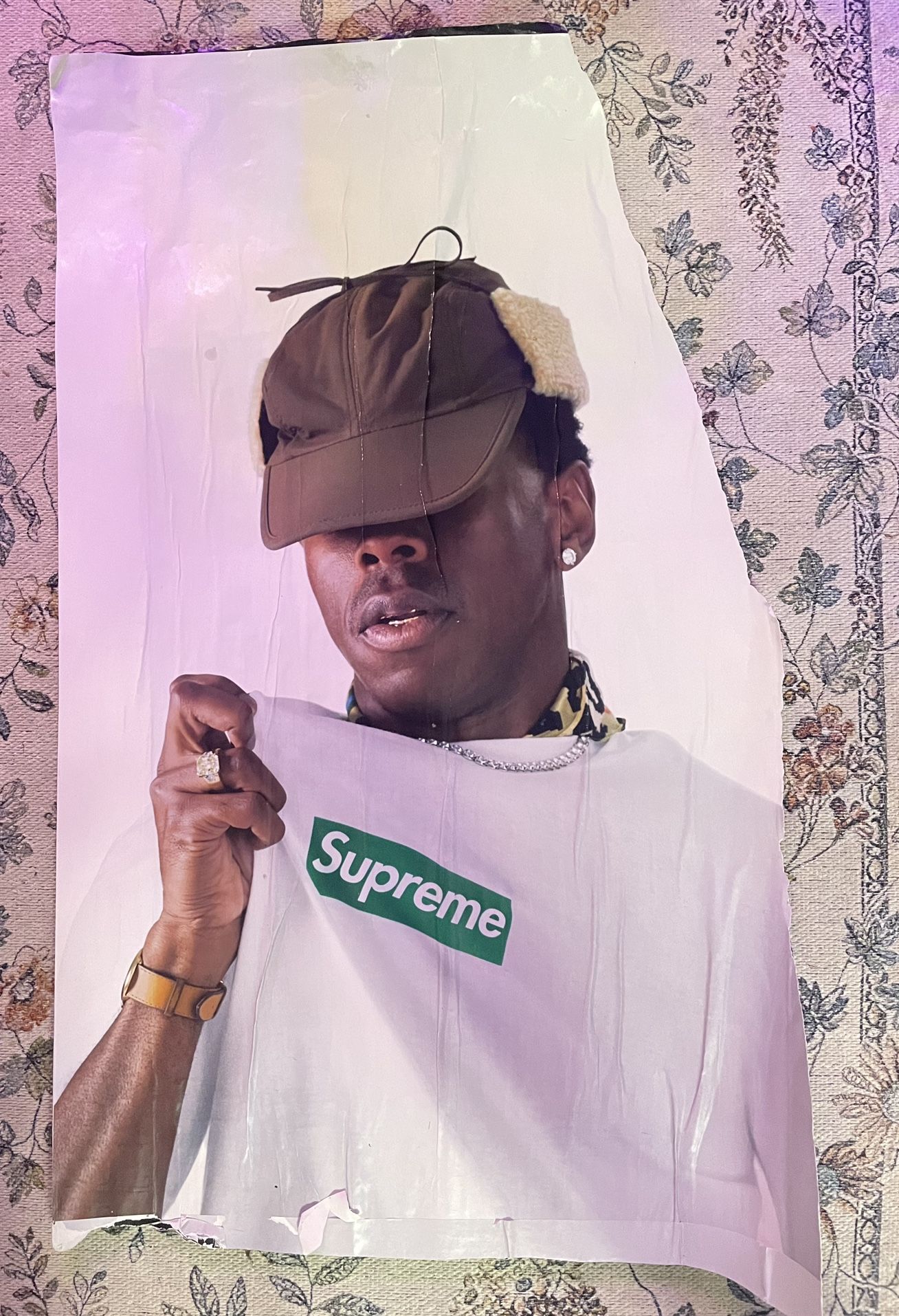 Supreme Tyler the Creator Poster FW24 LA Promotional Ad