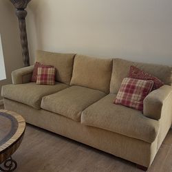 Couch and loveseat
