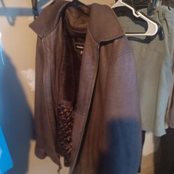 Tanners Ave Italian Leather Jacket 