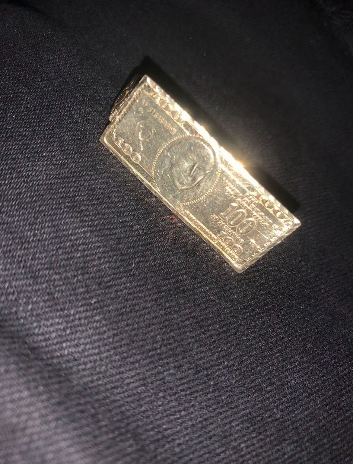 10k gold 2 finger ring