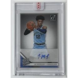 2020 Panini Clearly Donruss Ja Morant #CA-JAM Auto Rated Rookie RC Grizzlies