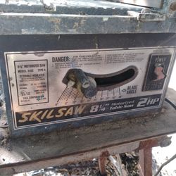 Skilsaw Table Saw 