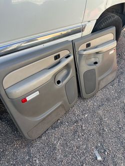 02 Yukon xl rear door panels suburban