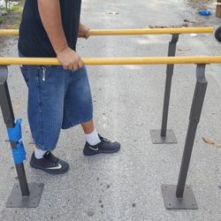 Parallel bars 5 feet long