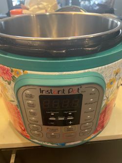 Instant Pot Duo Floral Electric Pressure Cooker