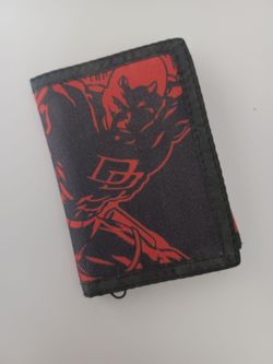 Marvel DareDevil tri fold valcro wallet