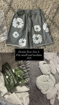 Denim tear shorts