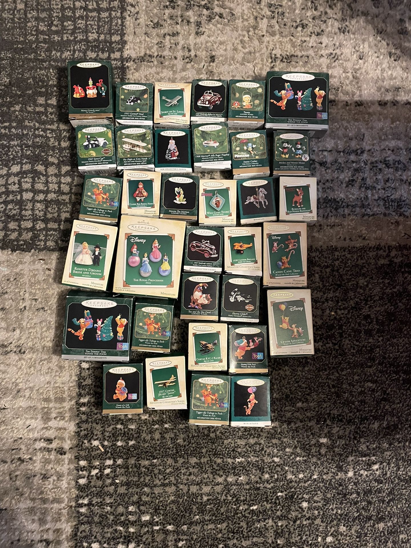 34 Hallmark Keepsake Ornaments