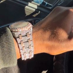 Luxury Watch Fully Iced Out (5 Available)
