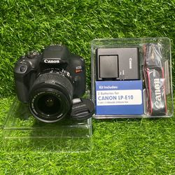 Canon EOS Rebel T7 DSLR Camera And Kit