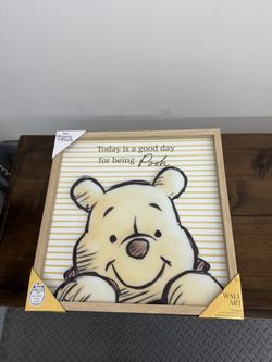 Disney Winnie the Pooh Framed Wall Art 