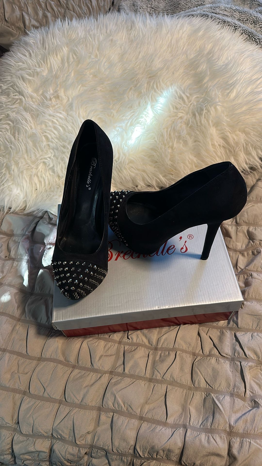 Breckelle’s Black High Heel Stilettos 5inch