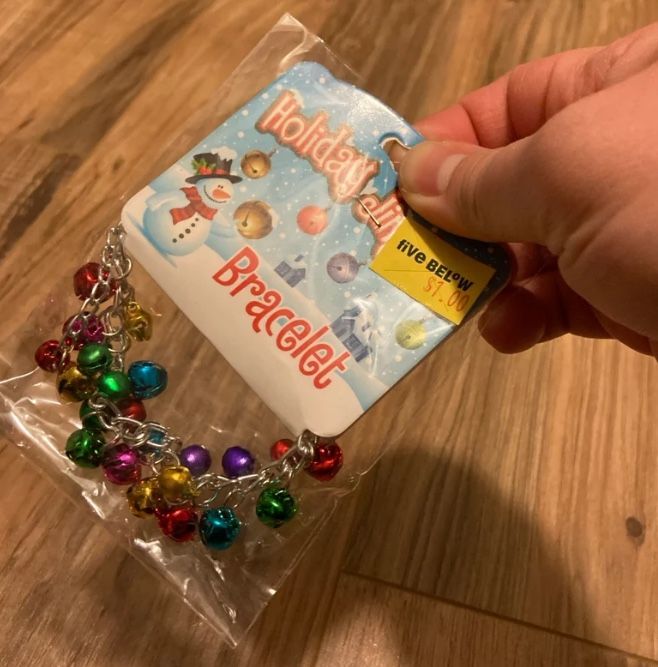 Holiday Jingle Bell Christmas Bracelet
