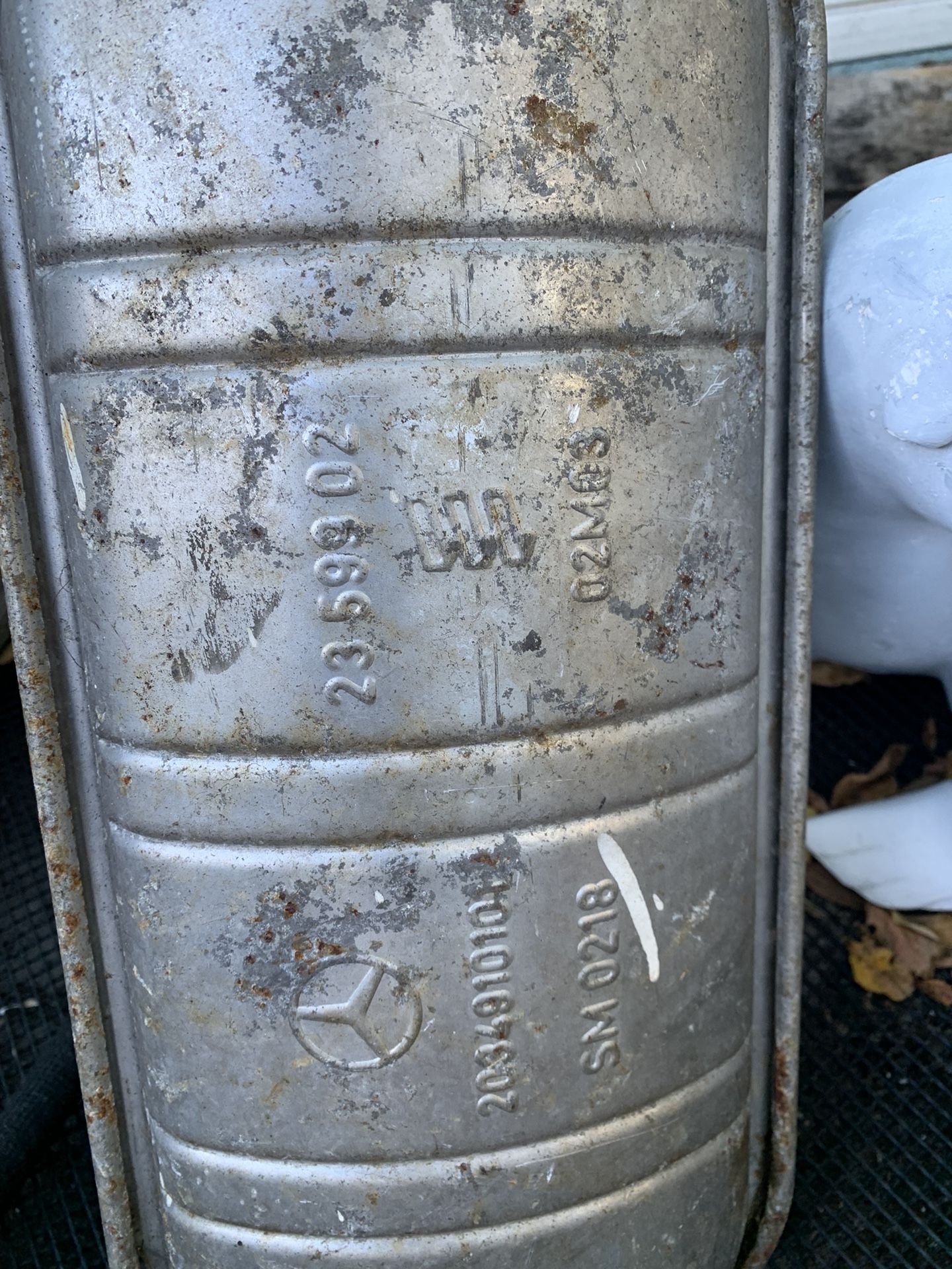 Mercedes Benz Exhaust/rear Silencer