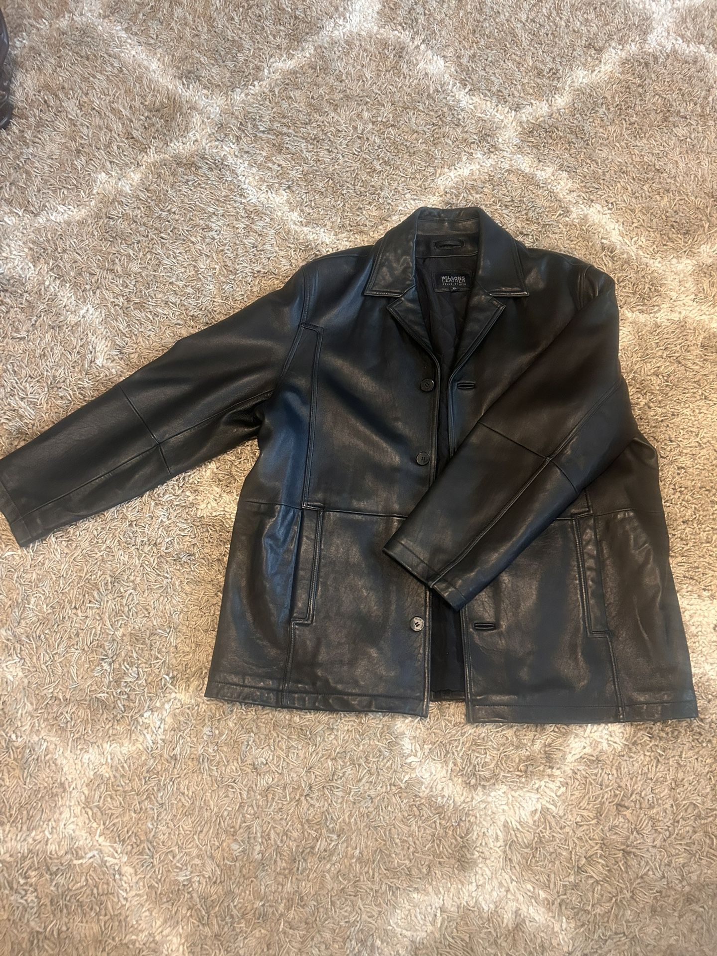 Leather Jacket Men’s XL Wilson Brand