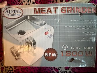 Meat grinder