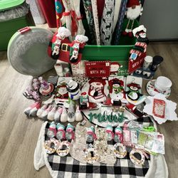 CHRISTMAS ITEMS & HOUSE ITEMS